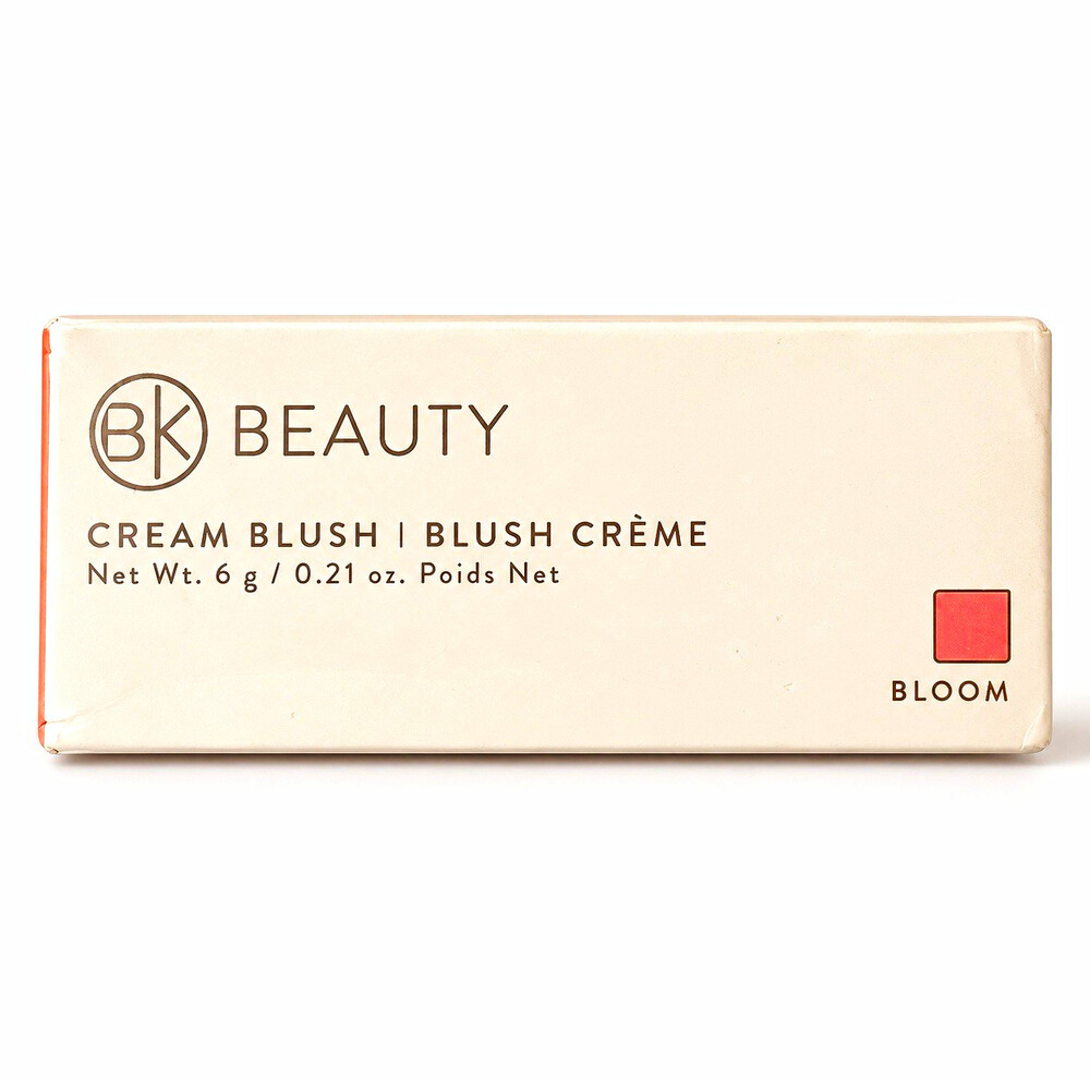 BK Beauty Cream Blush Single, Cream Hydrating, Natural Effect, Bloom, 0.21 oz